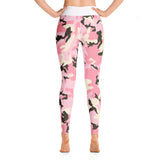 Pocketed Pink Camo Leggings